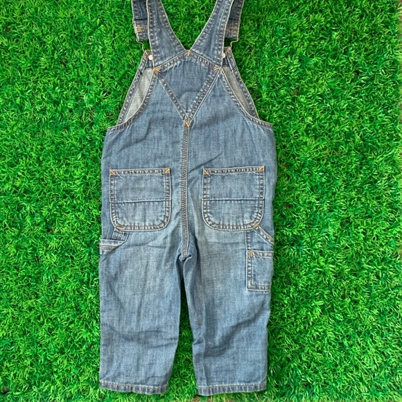 Lightweight Denim Overalls for toddler - Picture 4 of 4